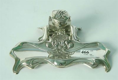 Calamaio Liberty in Argento e Cristallo
