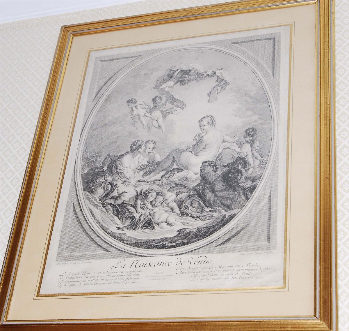 Claude Duflos (1701-1787)la Nascita di Venere