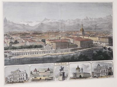 Veduta di Torino e dei Principali Monumenti