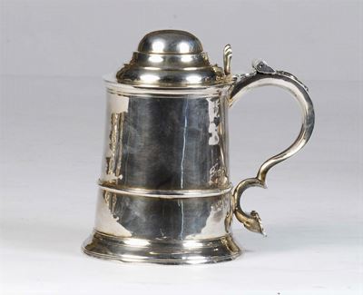 Tankard in Argento, Newcastle XIX Secolo