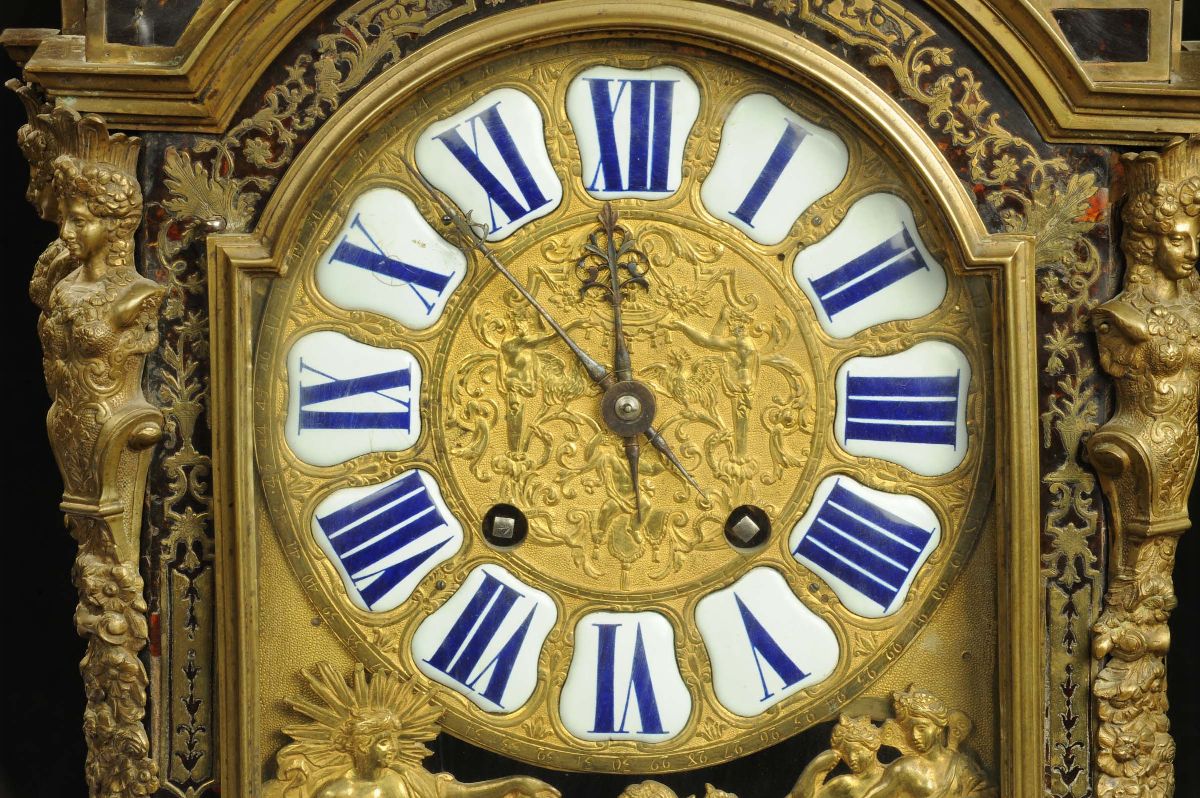 Pendola Boulle da Parete, Parigi, Marguerite, Metˆ XVIII Secolo