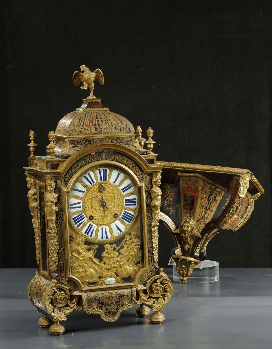 Pendola Boulle da Parete, Parigi, Marguerite, Metˆ XVIII Secolo