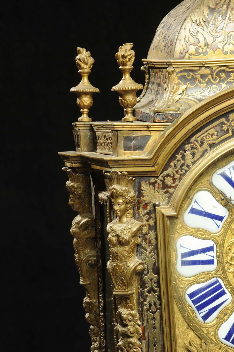 Pendola Boulle da Parete, Parigi, Marguerite, Metˆ XVIII Secolo