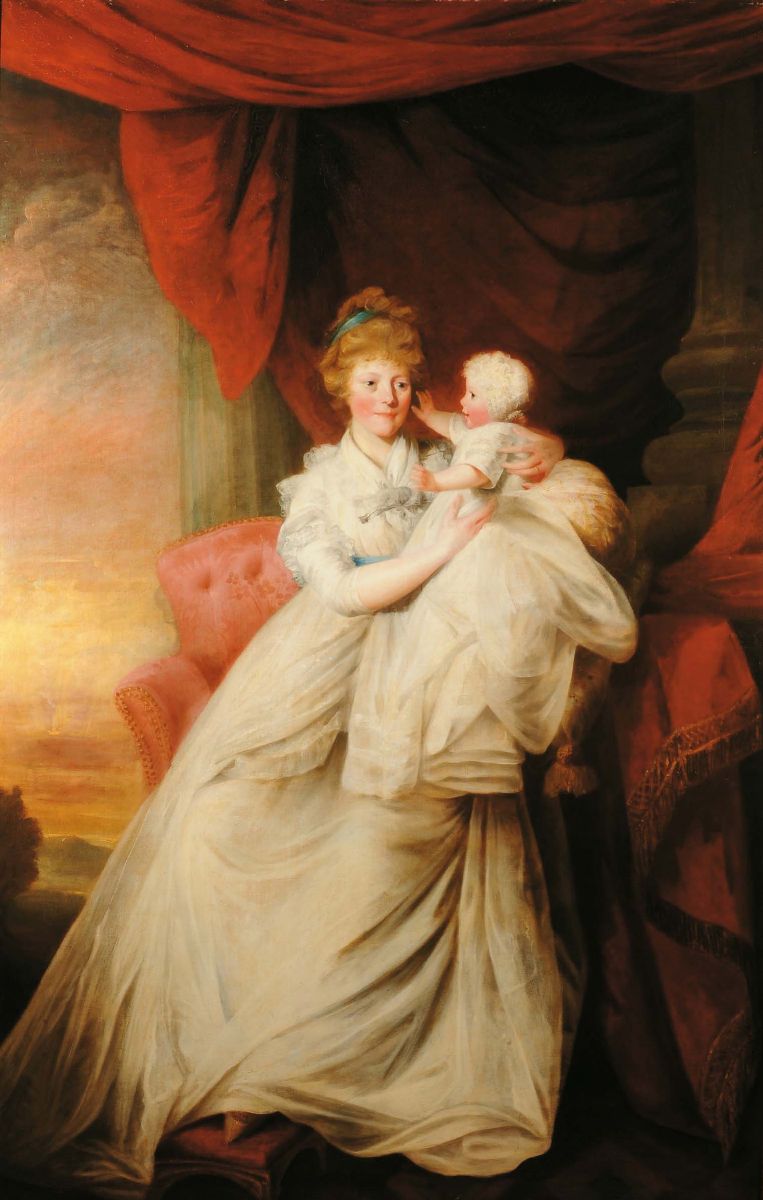 Matthew William Peters (1742-1814)philip Sherard di Harborougheleanor Sherard Col Figlio Robert