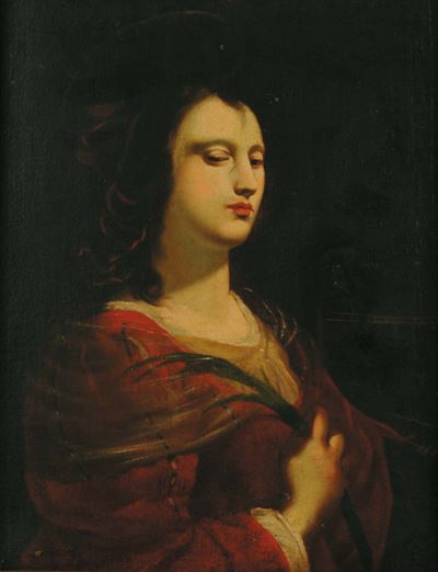 Scuola Francese del XVIII Secolosanta Lucia