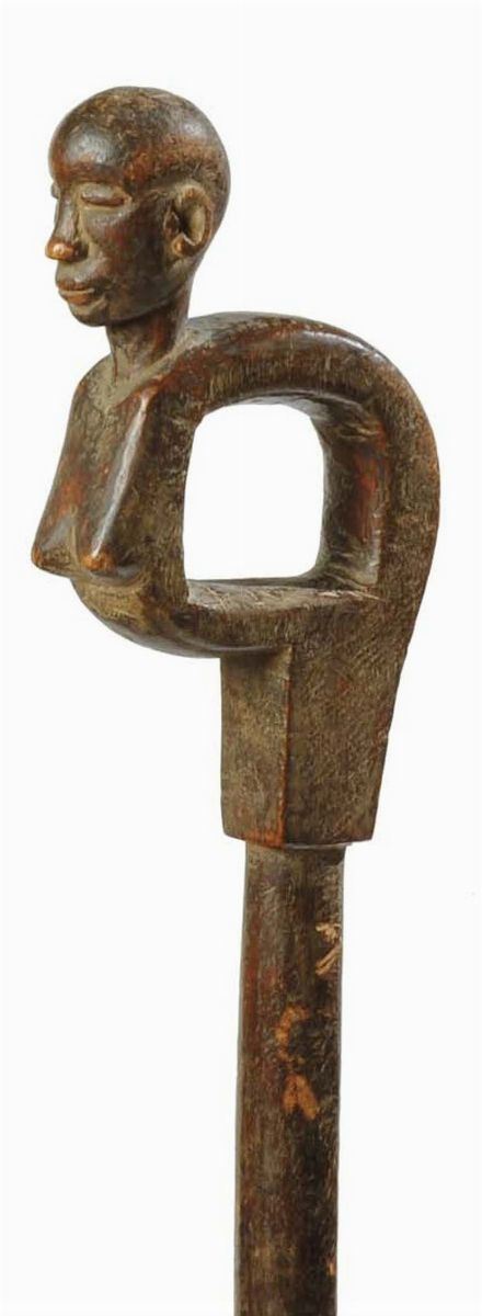 Bastone rituale Lobi  - Auction Primary Arts from Africa and Oceania - Cambi Casa d'Aste