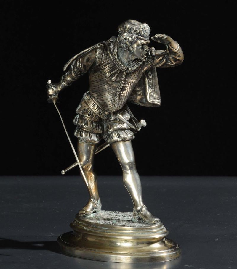 Spadaccino in argento, XX secolo  - Auction Antiquariato e Dipinti Antichi - Cambi Casa d'Aste