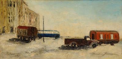 Ernesto Treccani (1920-2009)milano, 1961