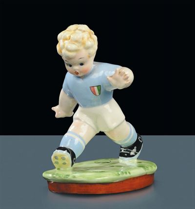 Tarcisio Tosin - la Freccia - Vicenzapiccolo Giocatore di Calcio in Maglia Azzurra