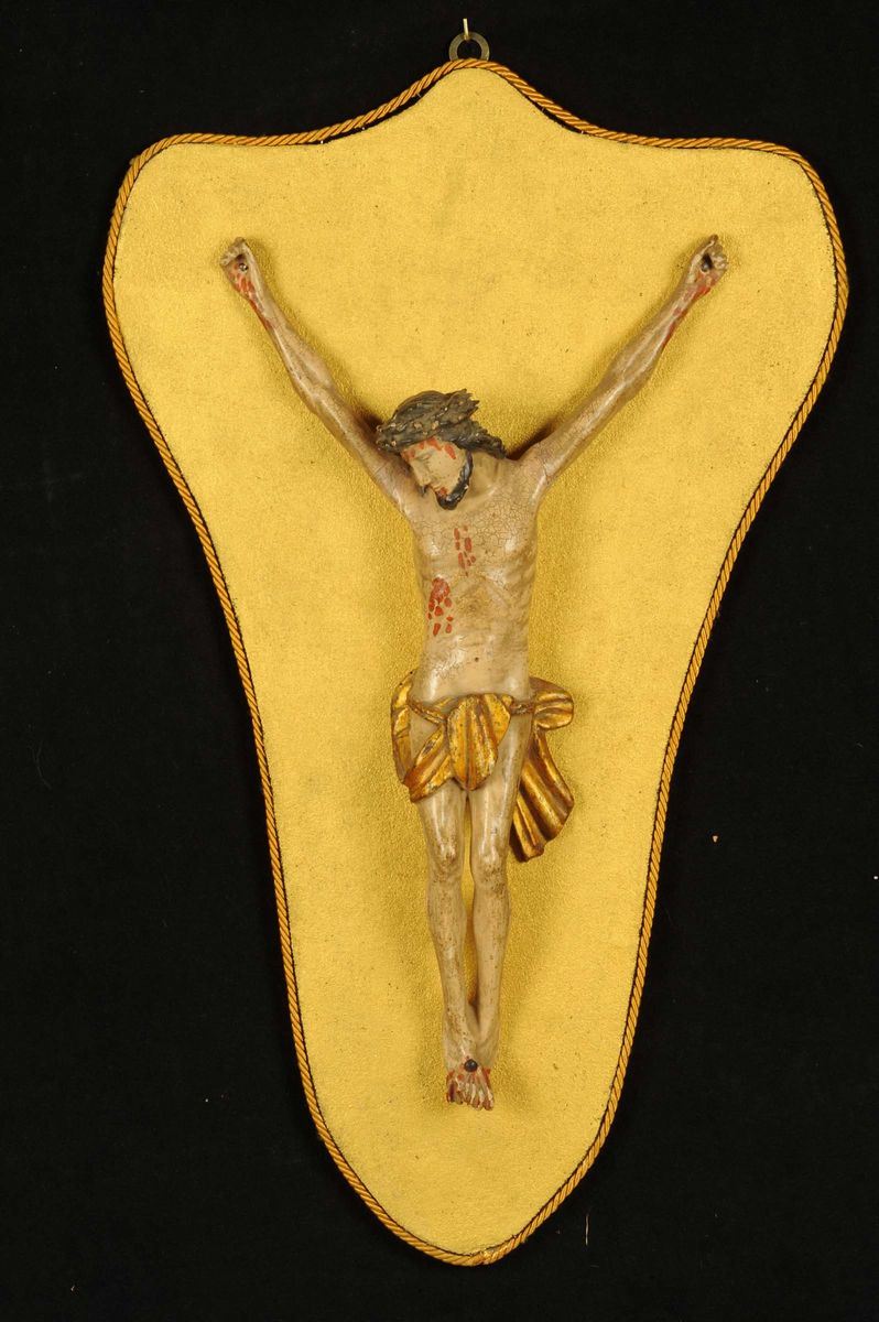 Scultura raffigurante Cristo, XVIII secolo  - Auction Antiquariato e Dipinti Antichi - Cambi Casa d'Aste