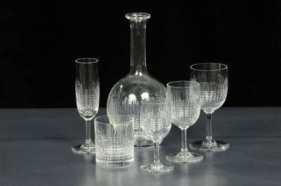 Servizio di Bicchieri in Cristallodi Baccarat
