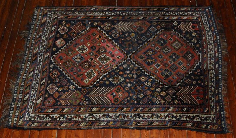 Tappeto Sud Persia, fine XIX inizio XX secolo  - Auction Ancient Carpets - Cambi Casa d'Aste