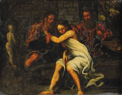 Scuola Toscana del XVII Secolosusanna e i Vecchioni