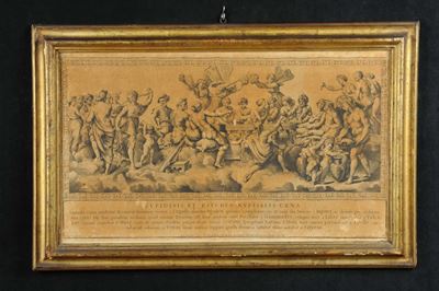 Coppia di Incisioni con Soggetti Allegorici da Raffaello, XVIII Secolo