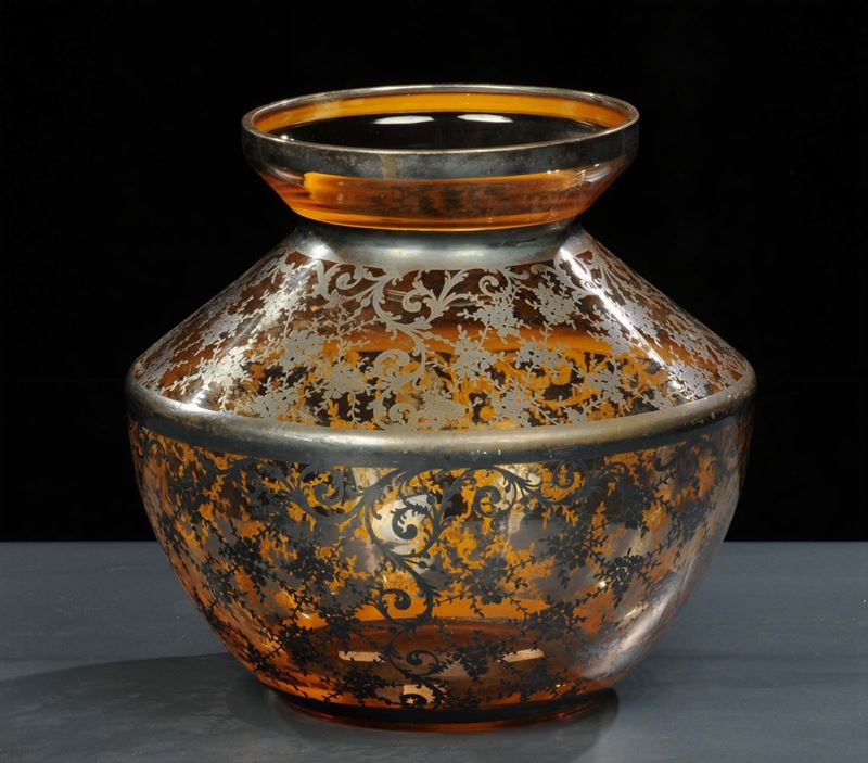 Grande vaso in cristallo  - Asta Antiquariato e Dipinti Antichi - Cambi Casa d'Aste