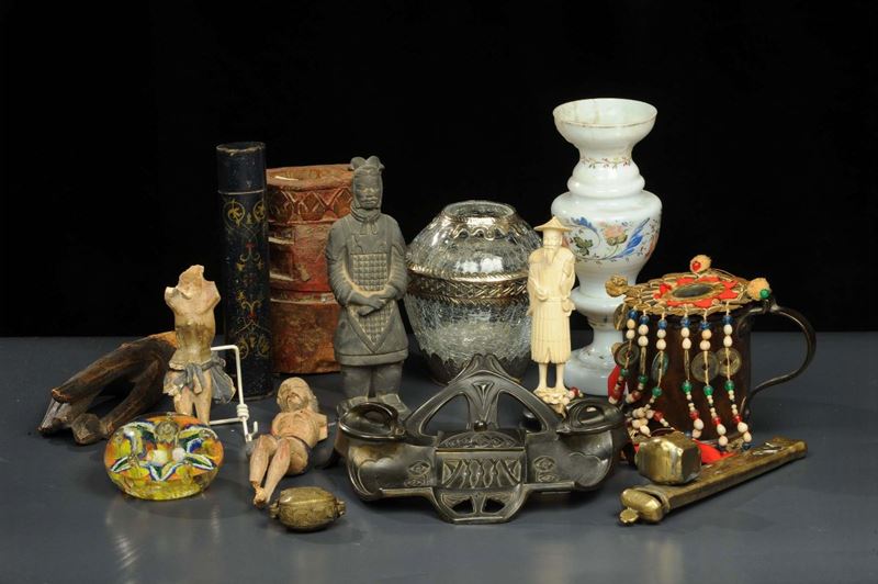 Lotto misto di oggetti  - Auction Antiquariato e Dipinti Antichi - Cambi Casa d'Aste