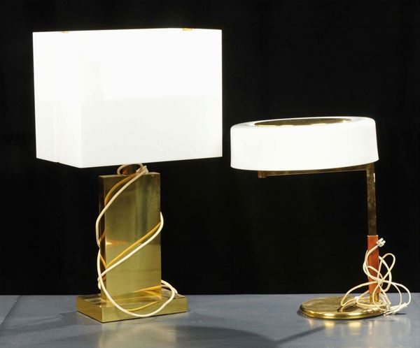 Due lampade moderne