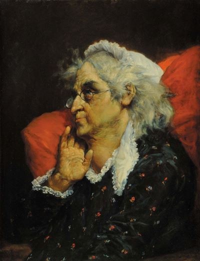 Enrico Coleman (1846-1911)ritratto della Madre