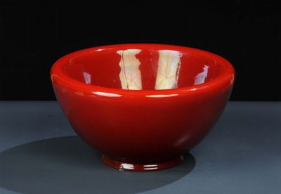 Gio Ponti - Richard Ginori - Docciabolo in Terracotta Smaltata in Amaranto