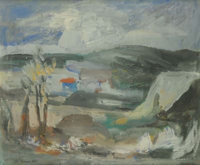 Mario Ciucci (1903-1968)paesaggio, 1960