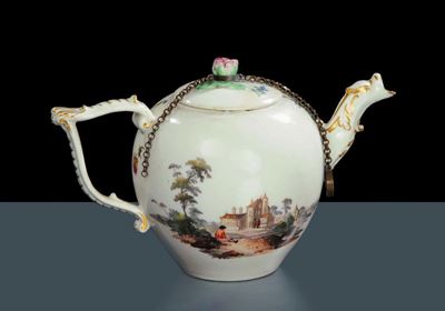 Teiera in Porcellana, Meissen XVIII Secolo
