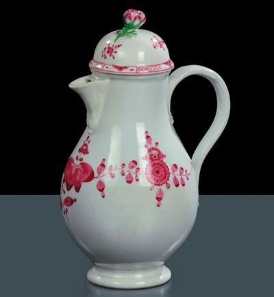 Caffettiera in Porcellana, Meissen XVIII Secolo
