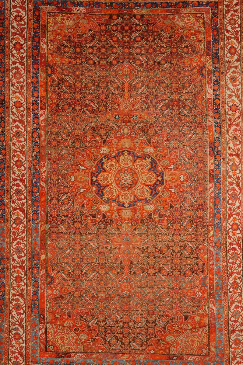 Tappeto Persiano Malayer, Fine XIX Secolo