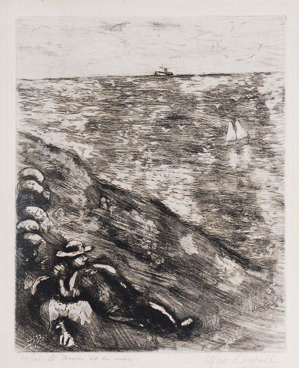 Marc Chagall (1887-1985) Riposo