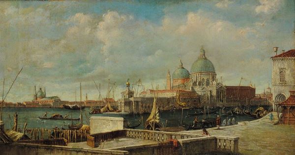 Scuola del XVIII secolo Veduta di Venezia