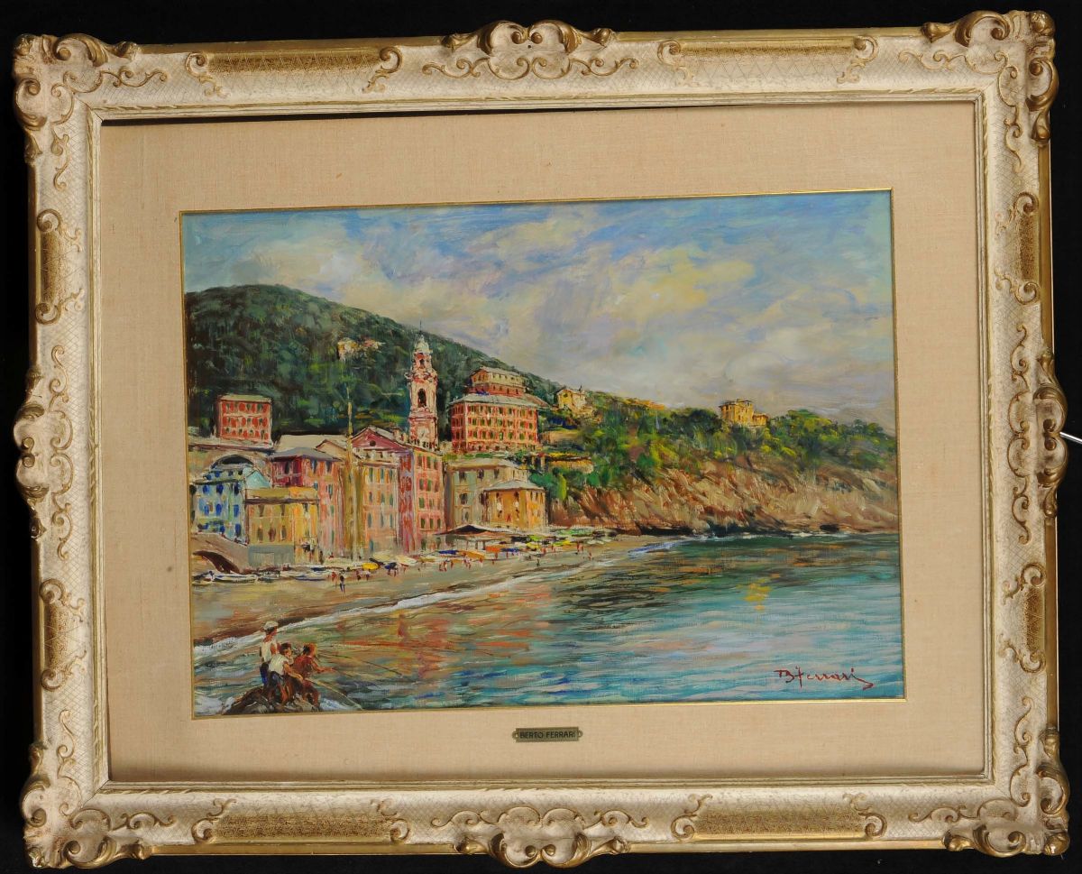 Berto Ferrari (1887-1965)veduta di Sori