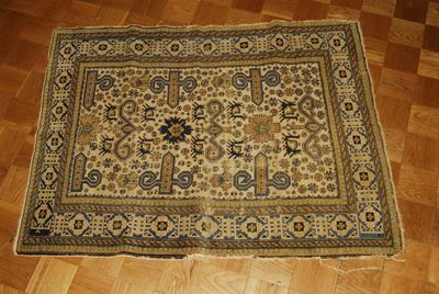 Tappeto Caucasico Shirwan Perepedil, Fine XIX Inizio XX Secolo