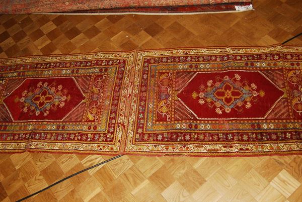 Doppio tappeto anatolico, inizio XX secolo