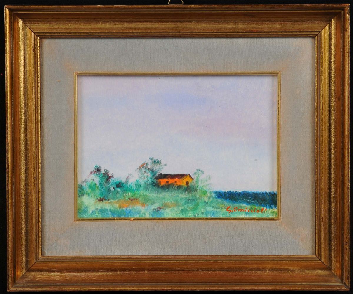 Giovanni Omiccioli (1901-1975)paesaggio