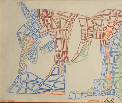 Roberto Crippa (1921-1972)omaggio a Cagli