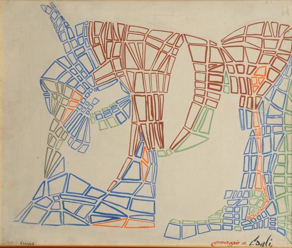 Roberto Crippa (1921-1972) Omaggio a Cagli