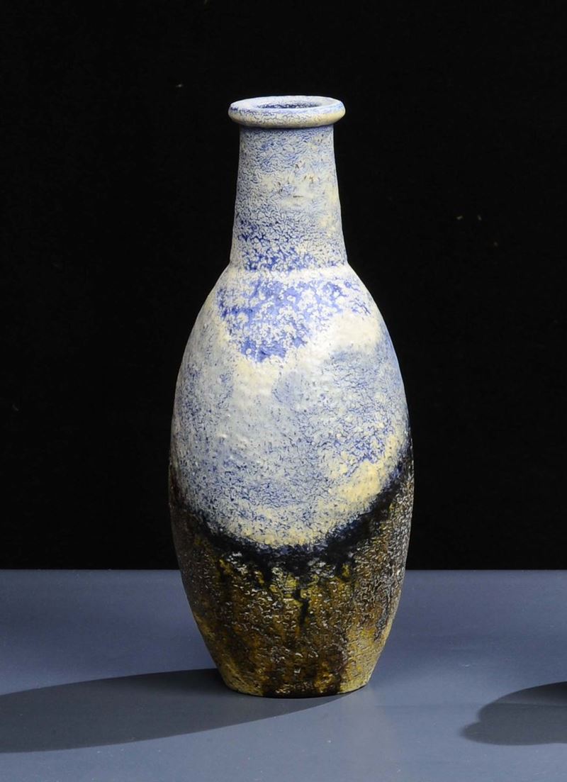 Vaso ovoidale con collo allungato  - Auction Arti Decorative del XX secolo e Design - Cambi Casa d'Aste