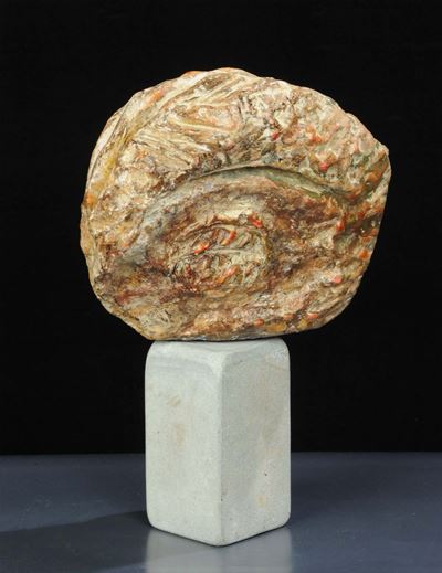 Scultura di Forma Libera in Terracotta