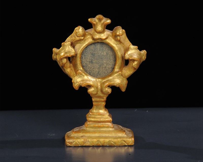 Piccolo reliquiario Luigi XVI, XVIII secolo  - Asta Antiquariato e Dipinti Antichi - Cambi Casa d'Aste