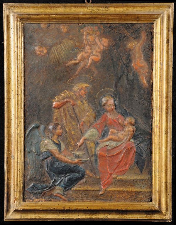 Scuola Italiana centro-settentrionale, XVI secolo Sacra Famiglia