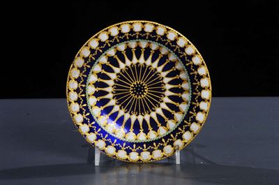 Piatto Cloisonn, Inizi XIX Secolo