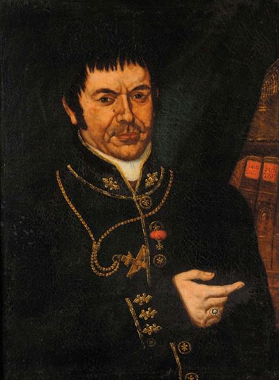 Scuola del XVIII Secoloritratto di Gentiluomo