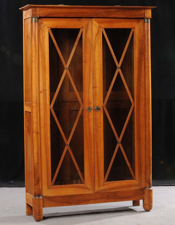 Libreria Impero a due ante, XIX secolo