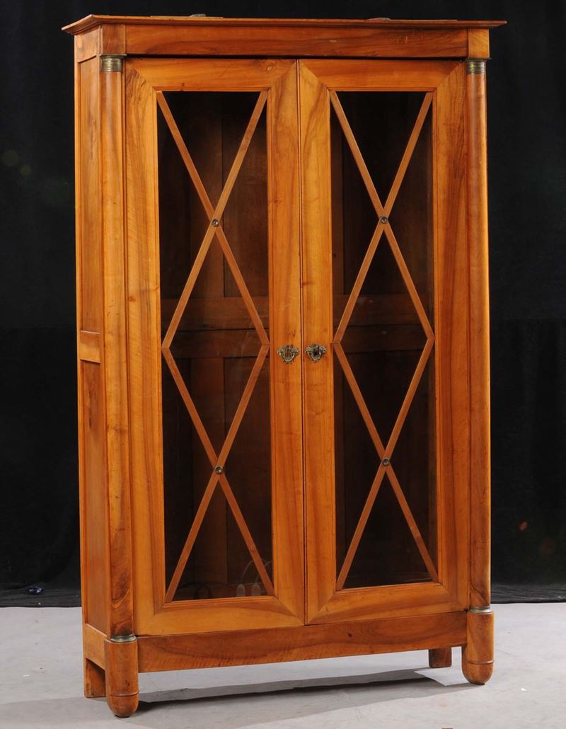Libreria Impero a due ante, XIX secolo  - Auction Antiquariato e Dipinti Antichi - Cambi Casa d'Aste