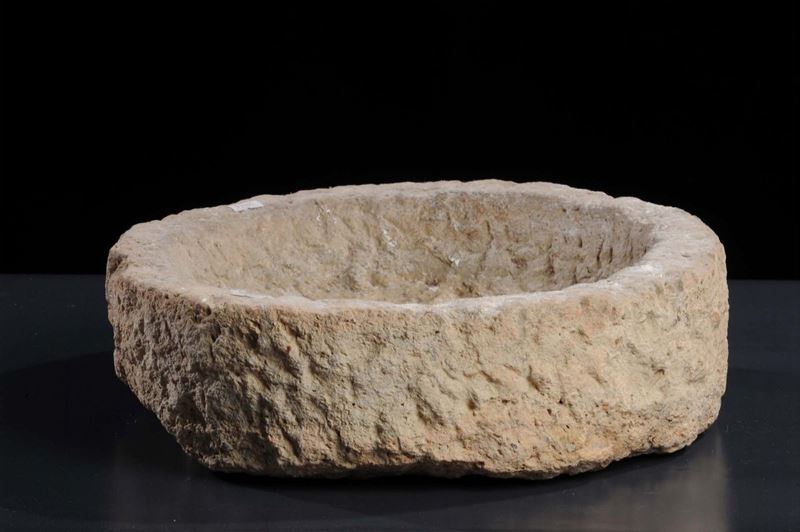Vaschetta in pietra  - Asta Antiquariato e Dipinti Antichi - Cambi Casa d'Aste