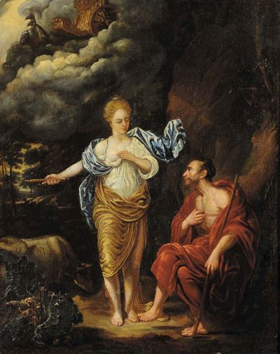Paul Brill (1554-1626), Ambito Diargo e Giunone
