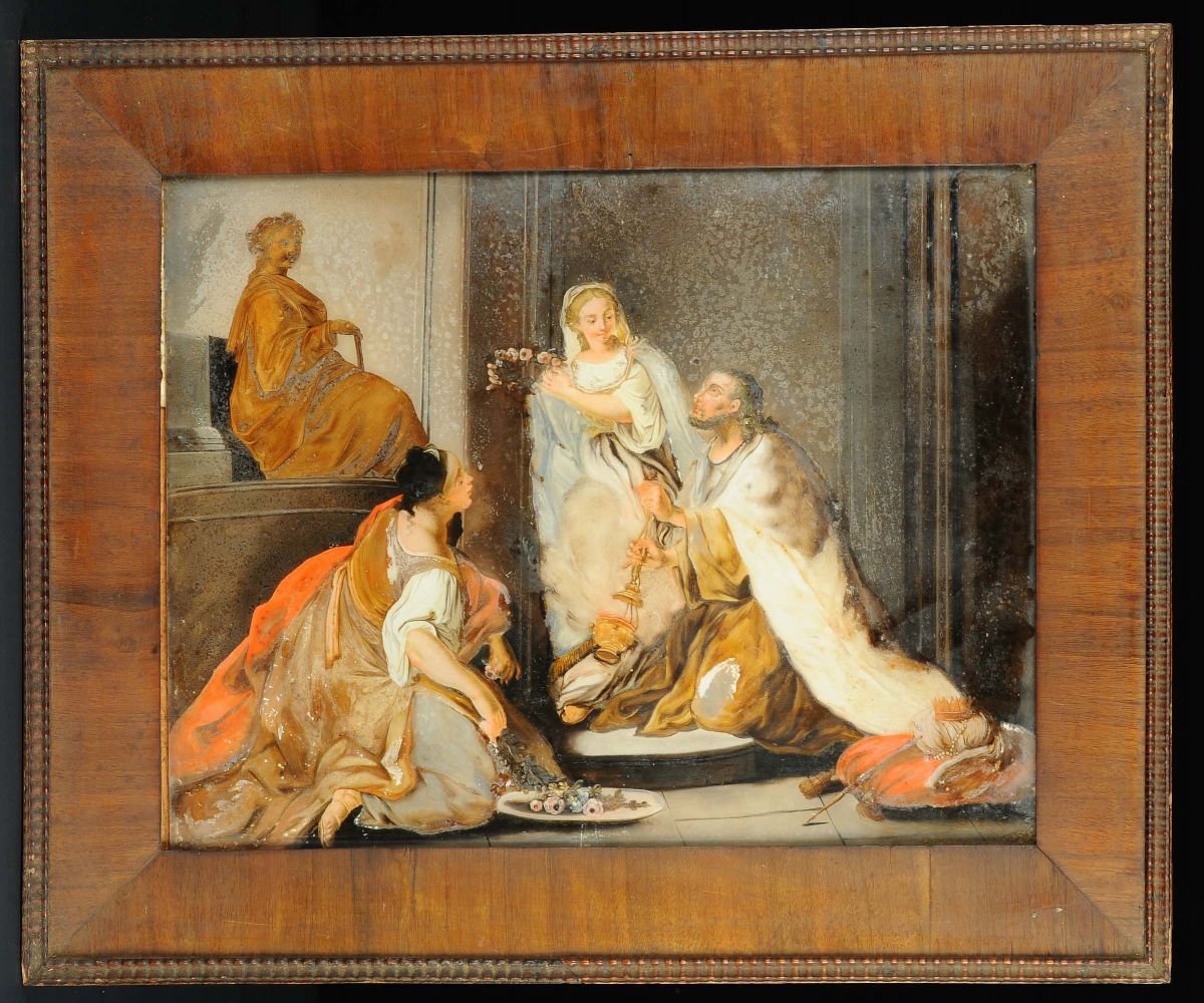 Scuola del XIX Secolosovrano in Preghiera