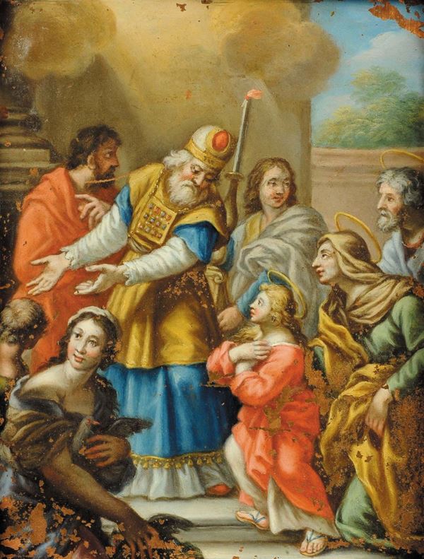 Scuola del XVIII secolo Presentazione di Ges al tempio