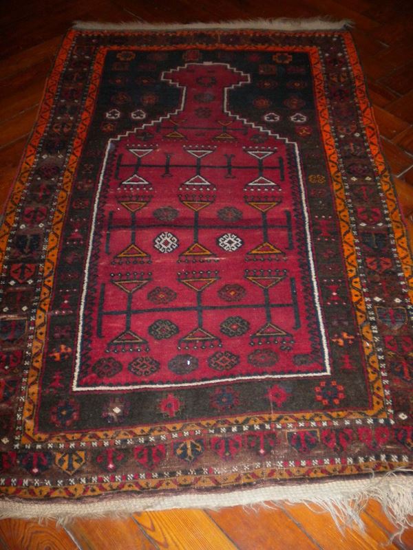 Tappeto da preghiera Kayseri, XX secolo