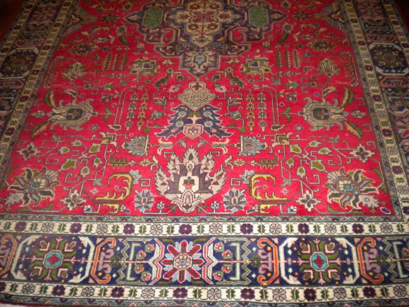 Tappeto persiano Tabriz, XX secolo  - Asta Antiquariato e Dipinti Antichi - Cambi Casa d'Aste