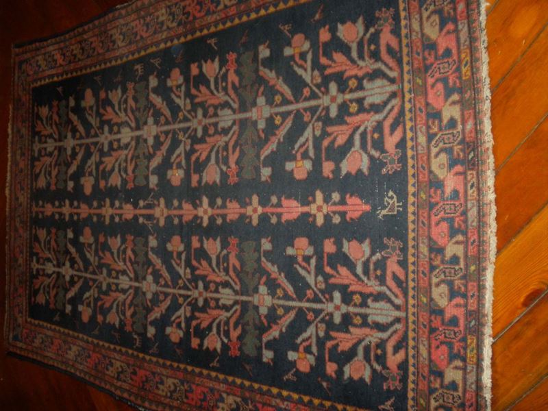 Tappeto persiano, inizio XX secolo  - Asta Antiquariato, Argenti e Dipinti Antichi - Cambi Casa d'Aste